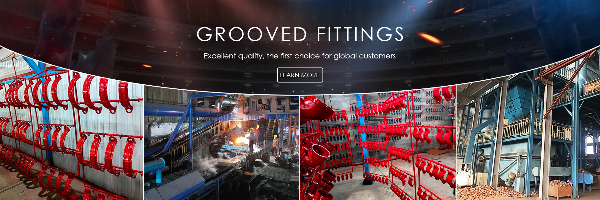 calidad Colocaciones acanaladas fábrica